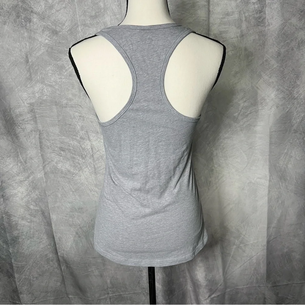 Fitness Tee Co 🌟2/$20 Gray Be You Do You For You Racerback Tank Top - LG - Picture 5 of 9